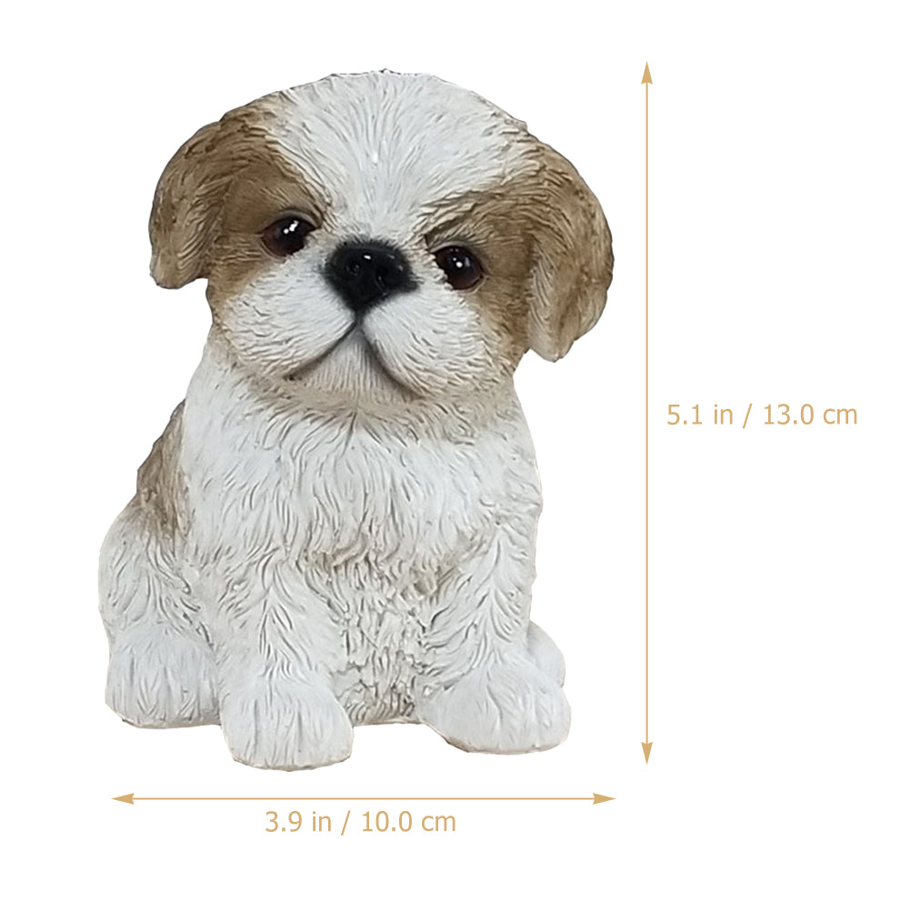 Ornaments Resin Craft Decor Decorations Desktop Dog Adornment Creative Exquisite