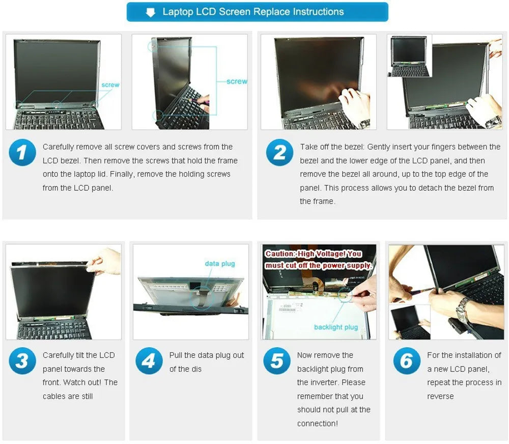 For Dell Latitude E7470 E5450 14-E7440 3450 3470 E5470 3460 3480 3490 5490 Laptop Lcd Screen Display 14" Slim 30PINS HD/FHD