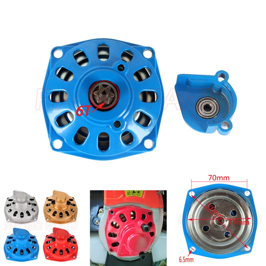 Motorcycle 25 H 6 T Tooth Clutch Drum Gearbox For 47cc 49cc 2 Stroke Engine Atv Quad Go Kart Dirt Pocket Mini Bike