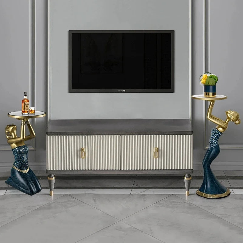 Living Room Floor Decoration Porch Sofa TV Cabinet Modern Light Luxury Creative Art Home Decoration Design Furniture Arrival