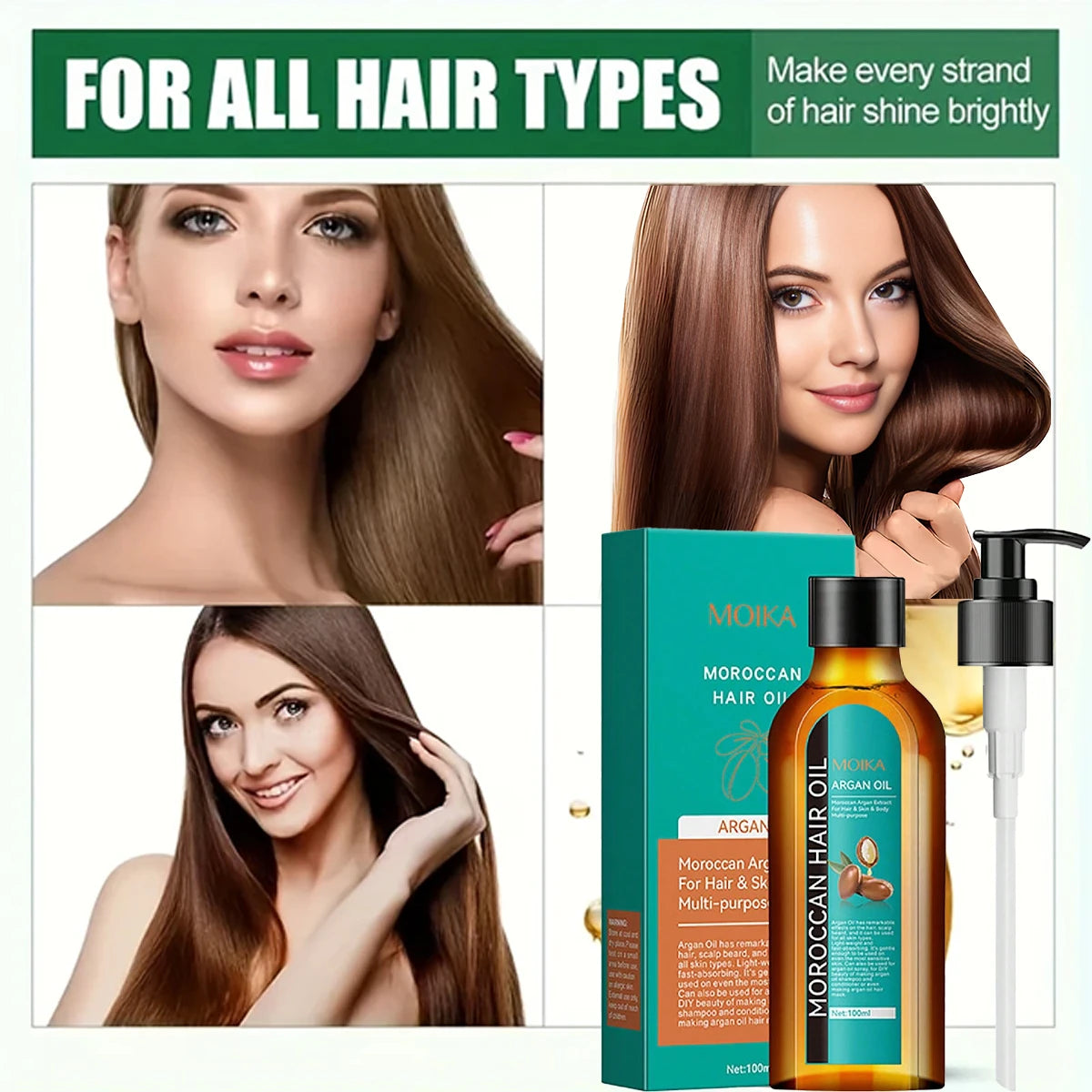 Hair Care Essential Oil Prevents Dry And Split Hair Moisturizes Gently Nourishes And Softens The Light