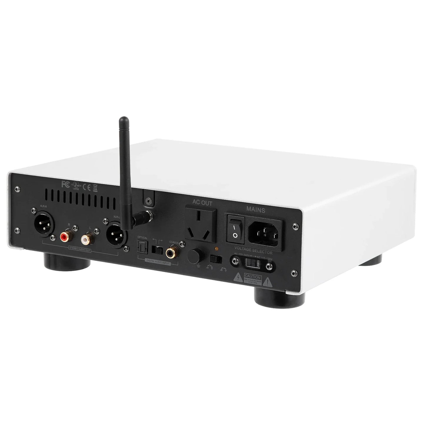 Home Audio Amplifier Inte-lligent Home Theater Stereo Player Wireless Blue-tooths Wall Flat Amplifier