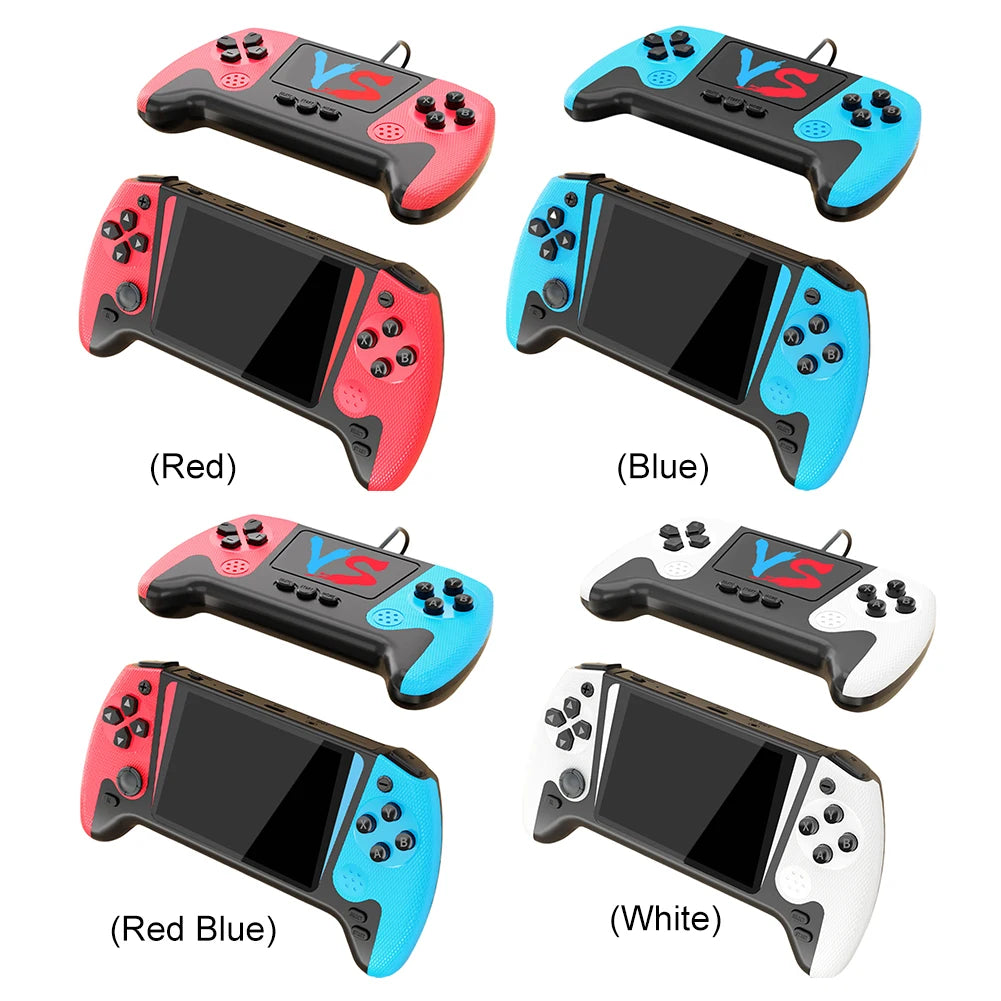 Portable Game Console 3.5inch LCD Screen Built-in 500 Games Retro Handheld Game Console 1200mAh Video Game Console for 2 Players