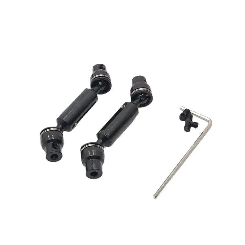 WPL 1/10 C74 1/16 RC Car Parts Metal Upgrade Front Rear Drive Shaft Spare Parts