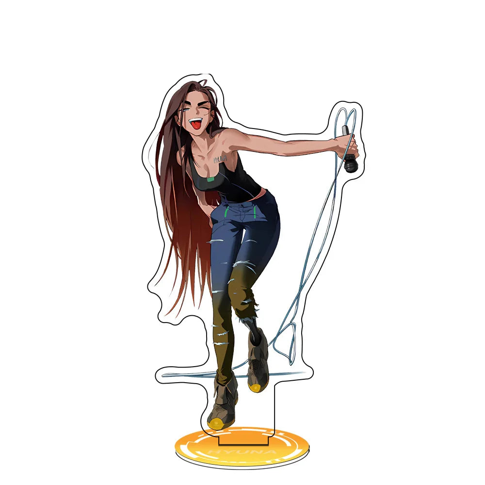 Alien Stage Japanese Anime Peripherals Acrylic Stand Collectible Desk Ornaments Creative Birthday Gift for Boyfriend Boy Toy