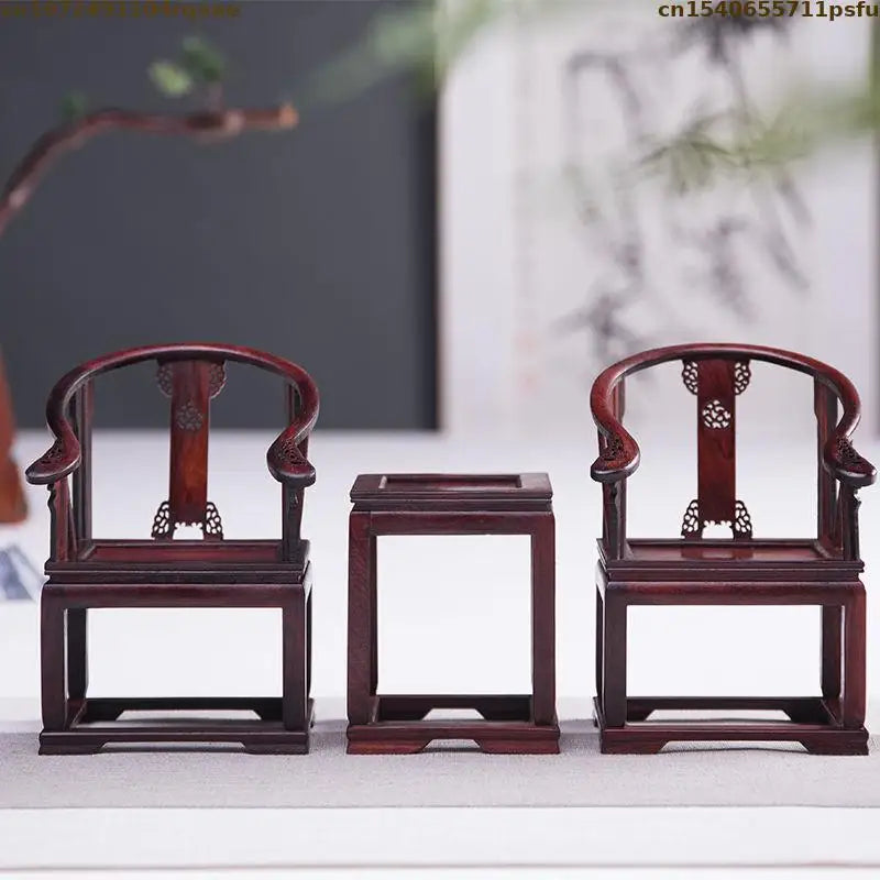 Mini Furniture Models Miniature Antique Rosewood Ornaments Chinese Handicrafts Doll Houses Photographed Scene Props