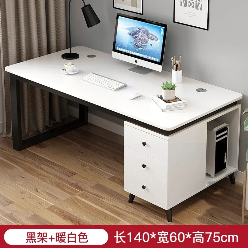 Working Meeting Office Desks Storage Laptop White Keyboard Office Desks Mobile Conference Scrivanie Per Computer Room Furnitures