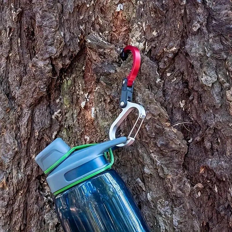 Camping Hybrid Gear Clip - Multifunctional Hybrid Gear Clip,360 Degree Swivel Hook,Strong Buckle,Camping Hiking Backpack Outdoor