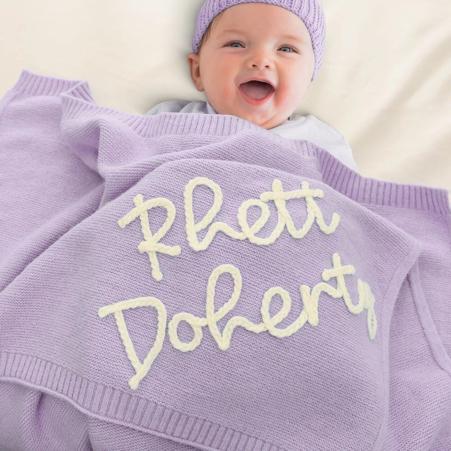 Personalized Baby gifts  Blanket with Name Custom Knited  Baby Blanket with Embroidery name Baby Newborn kids girls boys