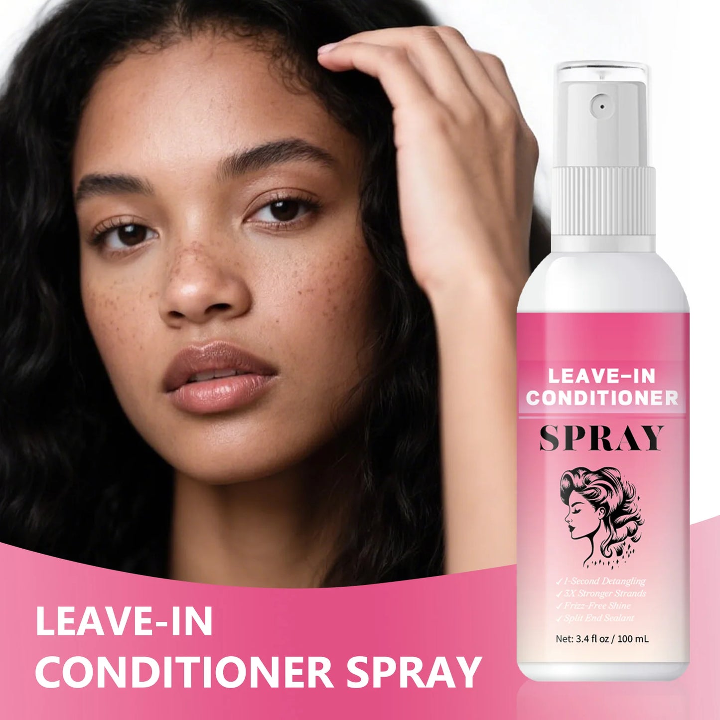 Hair Care Deep Repair Conditioning  for Hair Heat Protector Serum Protect Hair From UV Damaged Moisturizing Hair-Care