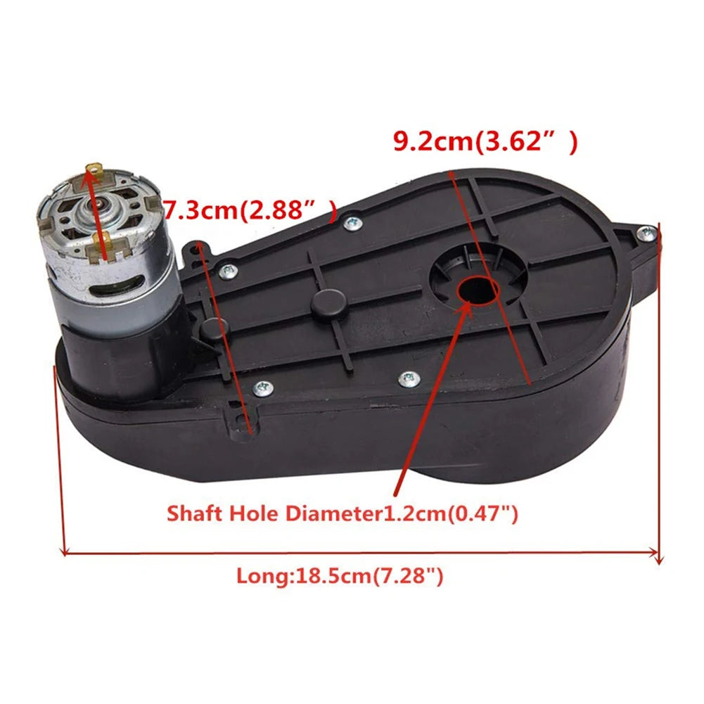 Gearmotors Gearbox 24V DC Motor 24V550 20000RPM Easy Gearbox With High Torque Quick Change Suitable For Kids Ride-on New