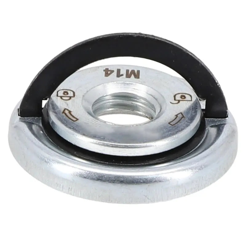M14 Quick Release Self-Locking Grinder Pressing Plate Flange Nut Power Chuck Nut Pressing Plate Power Replacement Clamping Tool
