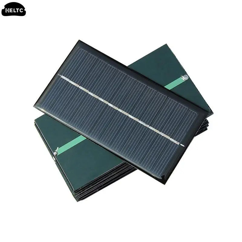 Smart Electronics Solar Panel 1W 5V Electronic DIY Small Solar Panel For Cellular Phone Charger Home Light Toy 60x110mm