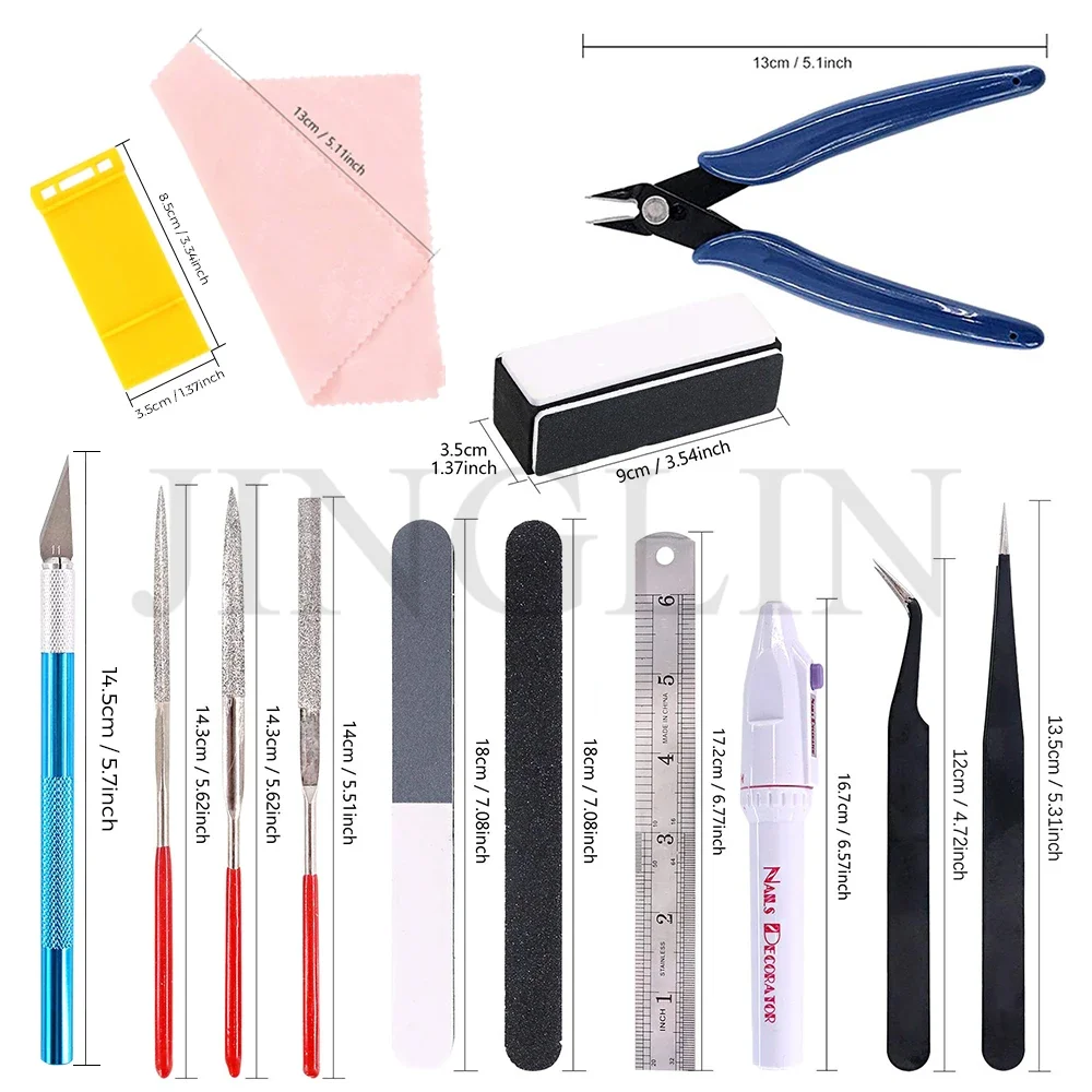 Multiple models 3D Printer Tool Kit Trimming Knife Scraper Cleaning Needle Tweezers Pliers Deburring Kit DIY 3D Printing Tools