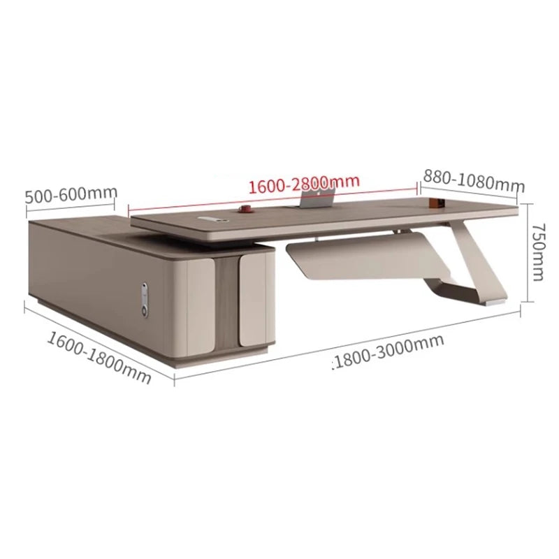 Office Table Desk Home Room Desks Study Computer Furniture Tables Executive Modern Workshop Auxiliary Bureau Meuble Workstation