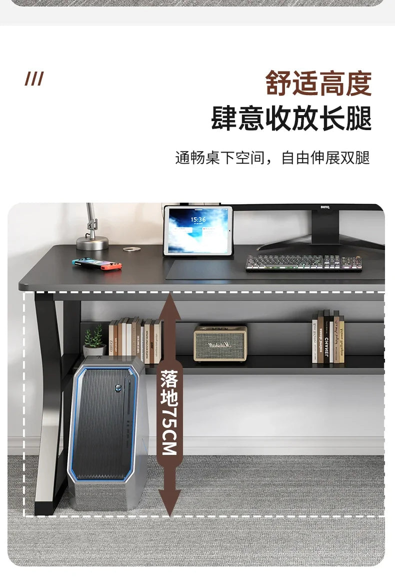 Computer Desk Desktop Small Home E-sports Table Desk Workbench Simple Bedroom Learning Writing Table