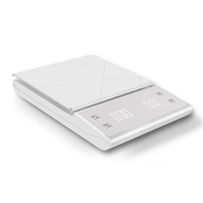 Electronic scales household small weighing 3kg/0.1g multifunctional kitchen scales coffee scales portable high-precision scales