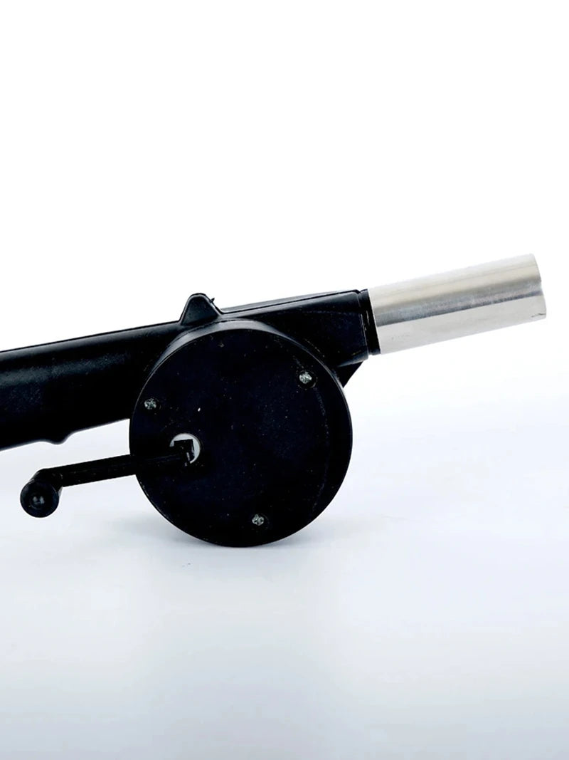 Bbq Fan Outdoor Barbecue Hand-cranked Air Blower Portable Grill Fire Bellows Tool Picnic Camping Fans Kitchen Tools