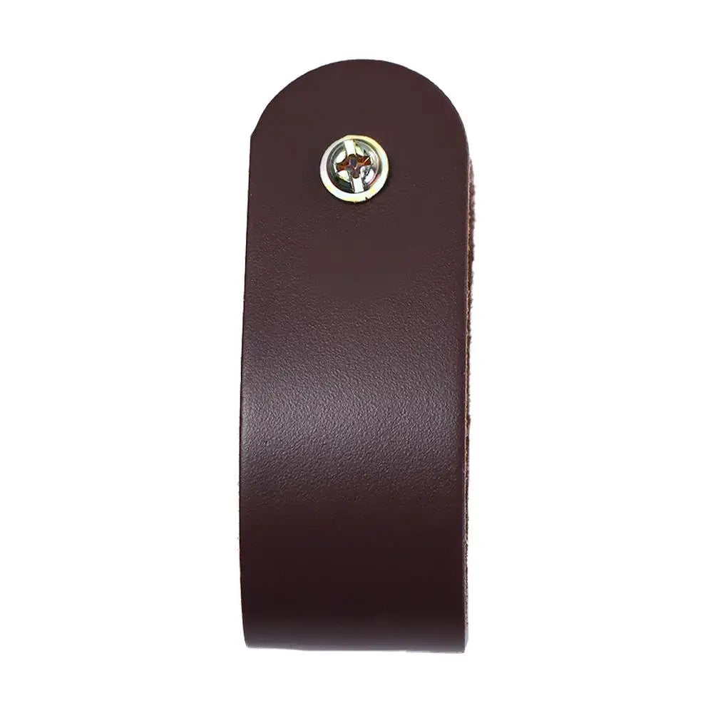Children's Furniture Environmentally Kitchen Wardrobe Cabinet Hardware Leather Handle Door Pulls Furniture Knobs Drawer Handle