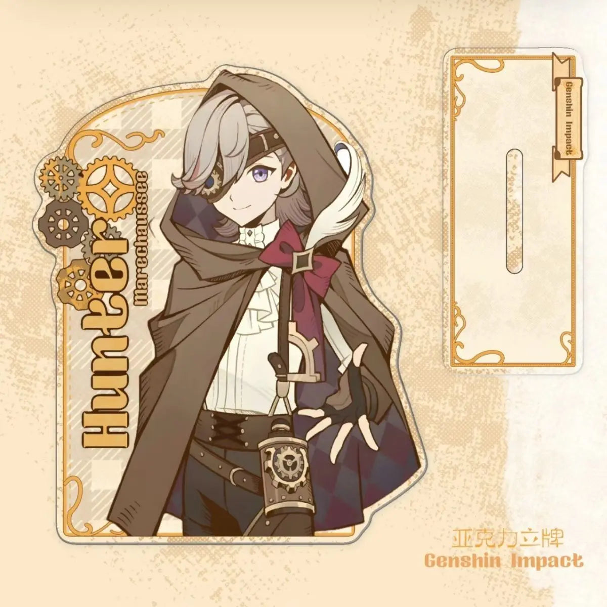 Game Periphery Yuanshen Genshin Impact Mihoyo Furina Clorinde Lyney Marechaussee Hunter Desktop Ornaments Acrylic Standing Card