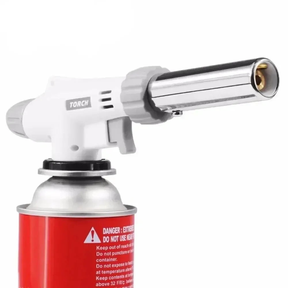 Handy Flame Gun  Welding Gas Burner Flame Gas Torch Flame Gun Blow for BBQ Camping Cooking  camping equipment