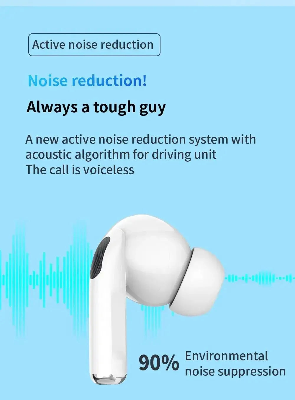 Hot sales Air Pro True Wireless Bluetooth Earphones Headphones HiFi Sound Low Latency Noise Reduction Earbuds for IPhone Android
