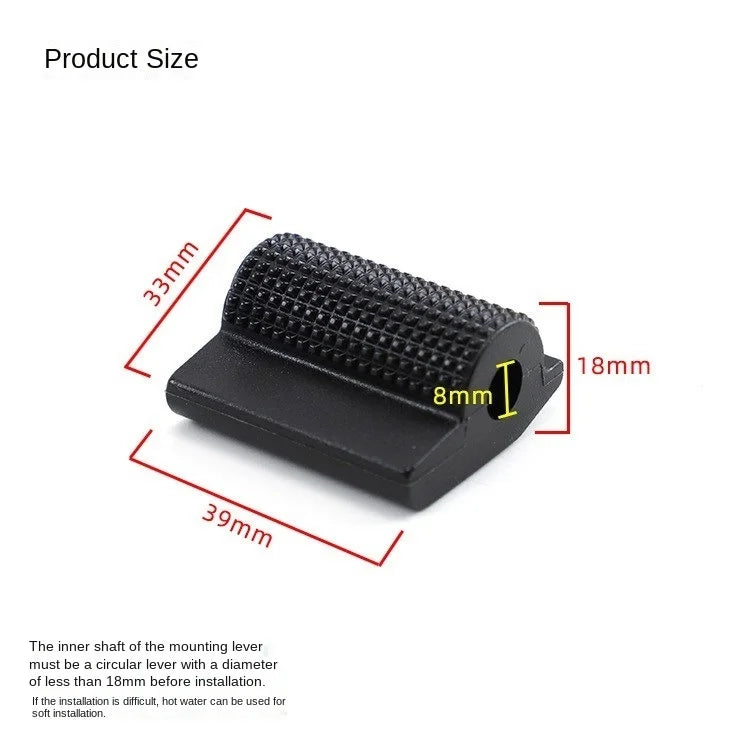 Suitable for all motorcycles Modified Gear Lever  Rubber Gear Lever Soft Rubber Rubber Pecas De Moto Palanca De Cambio Moto