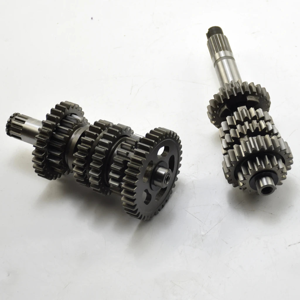 Motorcycle Transmission Gear Main and Secondary Shaft Gear Countershaft Fit SHINERAY X2 X2X XY250GY 250cc Engine Accessory