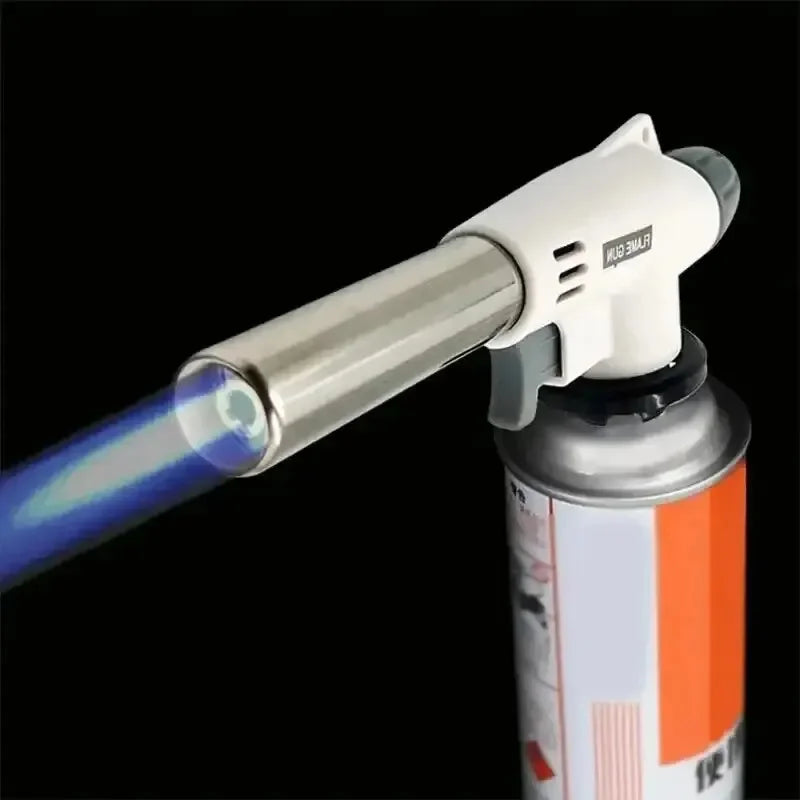 Handy Flame Gun  Welding Gas Burner Flame Gas Torch Flame Gun Blow for BBQ Camping Cooking  camping equipment
