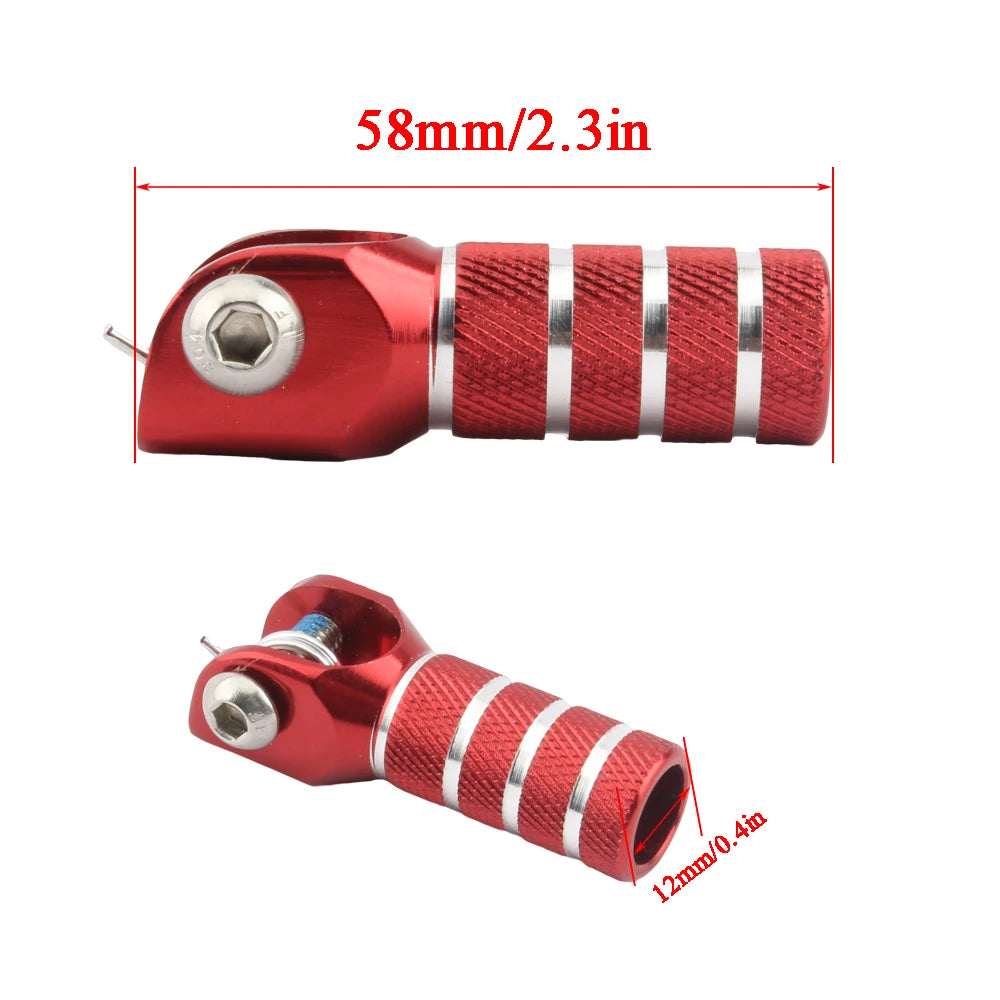 Motorcycle Gear Shift Lever Tip Aluminum Universal for KTM Honda Kawasaki Yamaha 125 250 Motocross Accessories Enduro Dirt Bike