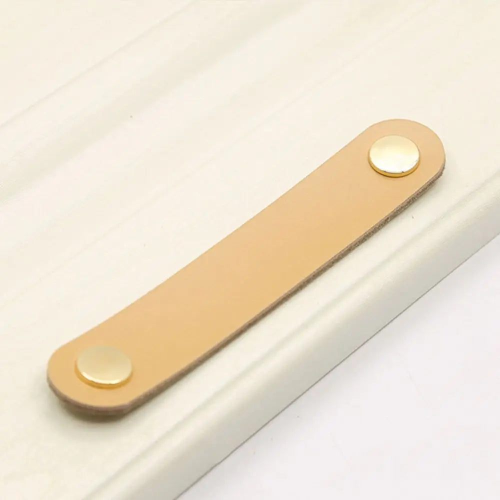 Children's Furniture Environmentally Kitchen Wardrobe Cabinet Hardware Leather Handle Door Pulls Furniture Knobs Drawer Handle