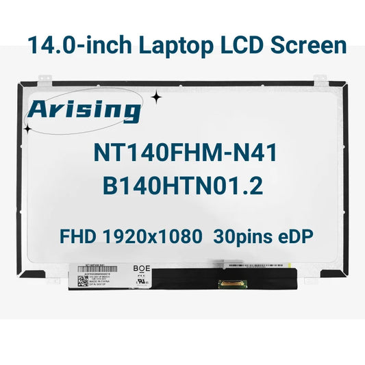 14.0-inch Laptop LCD Screen NT140FHM-N41 N140HGE-EBA-EA1-EAA B140HTN01.2 For Lenovo V145-14 V310-14 V330-14 V510-14 ideapad