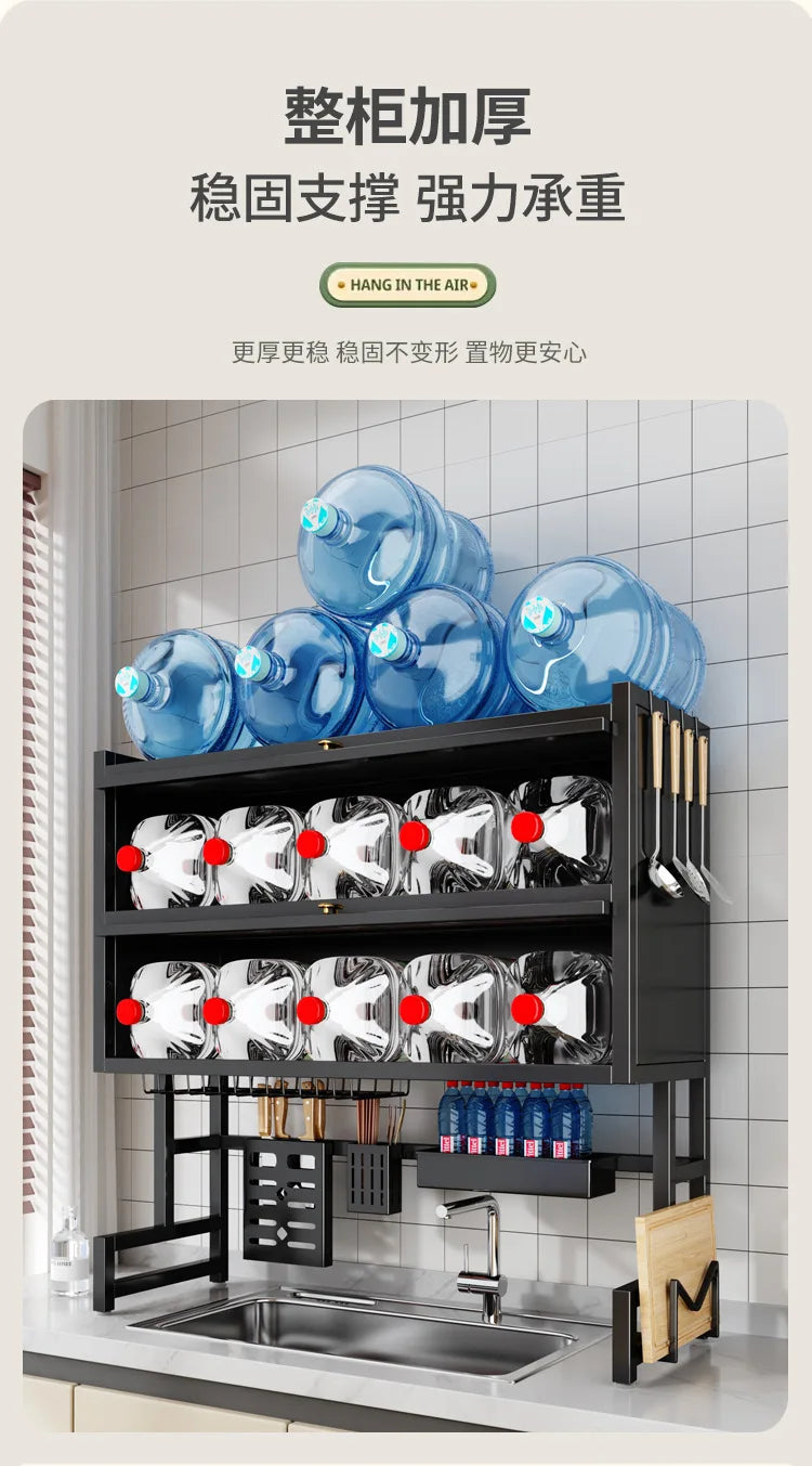 Kitchen Drain Rack Dish  Plate Sink Storage Dishwasher Shelf Tableware Storage Rack