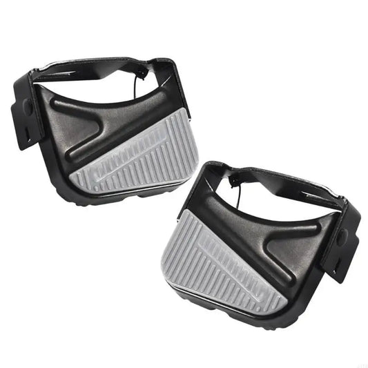 1 Pair of Bike Rear Pedals Folding Bike Pegs Footrest Steel Foot Peg Kids Bikes