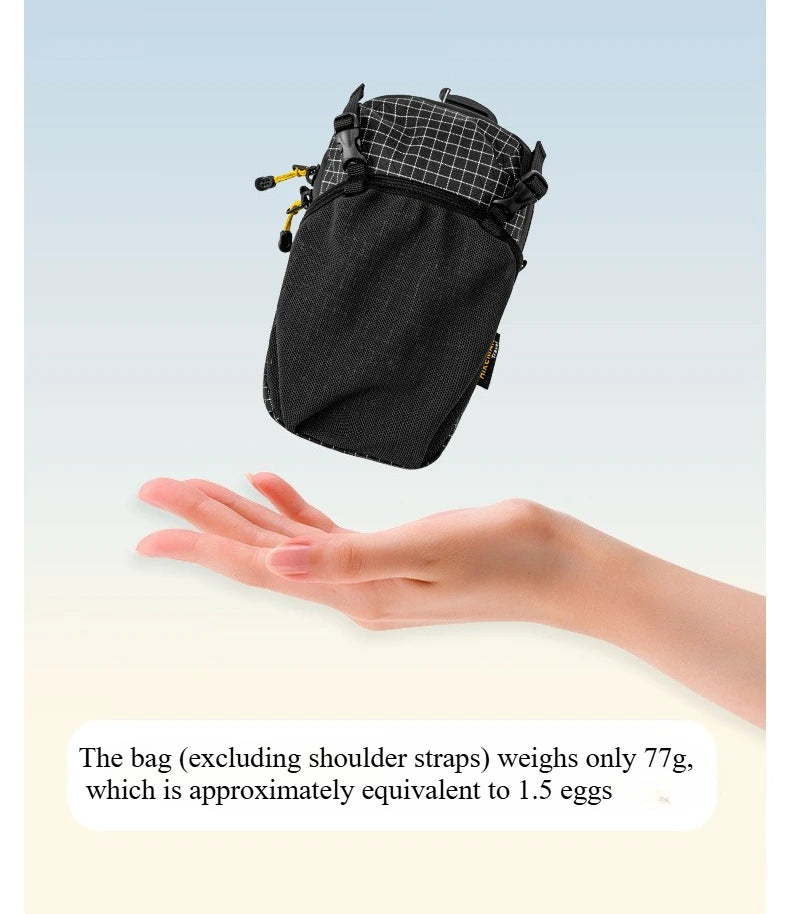 HIKEMAN Mobile Bag Outdoor Sports Waist Bag Tactical Hanging Pack for Backpack Expansion Shoulder Bags Lightweight Hiking Gear
