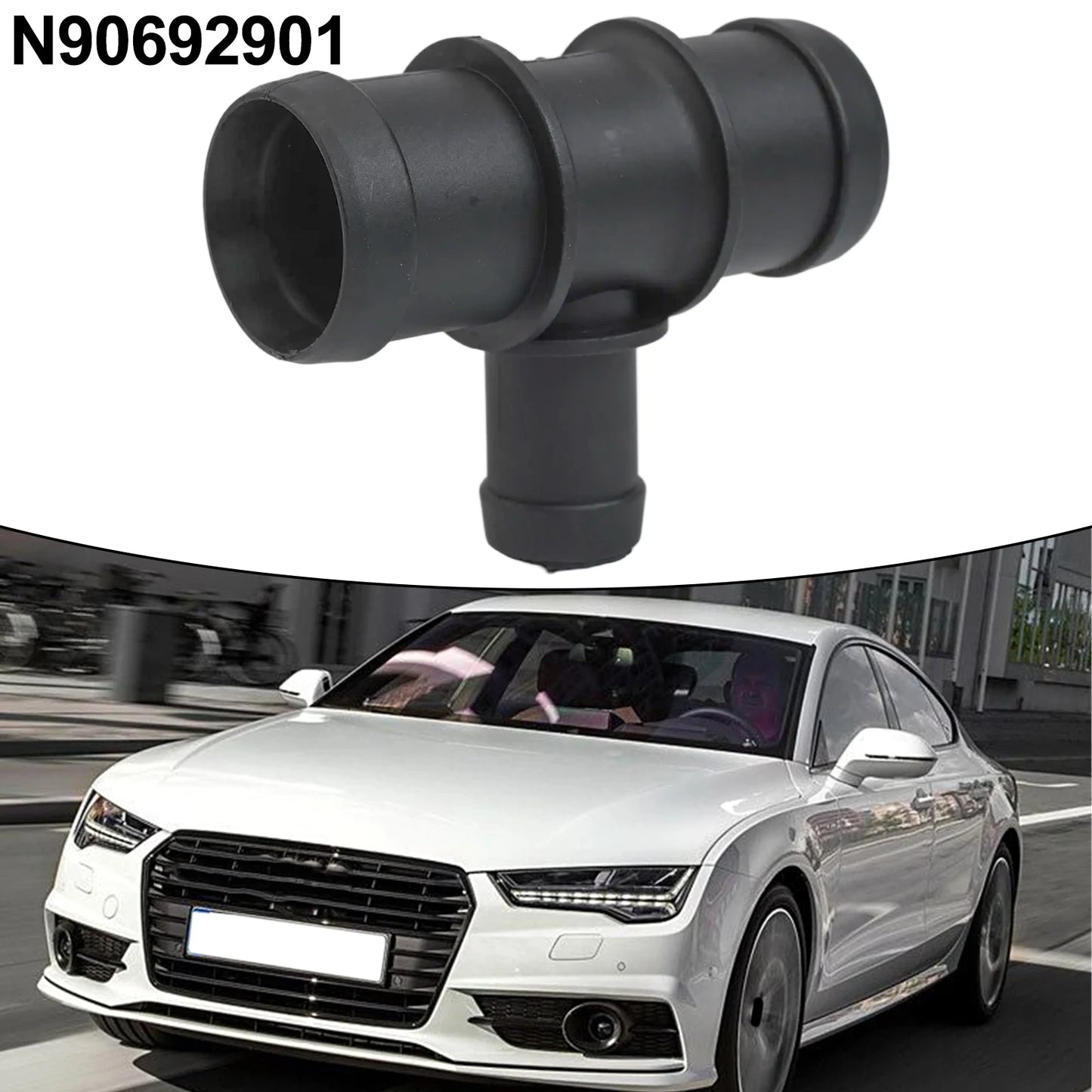 Car Replacement Parts OEM N90692901 Perfect Vehicle Compatibility Stable Performance Black Plastic Material Black