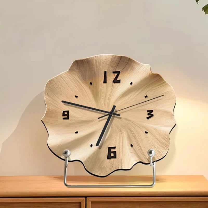 Desktop Clock Modern Bedroom Living Room Silent Table Clock Nordic Interior Luxury Unique Office Desk Clocks Home Decoration