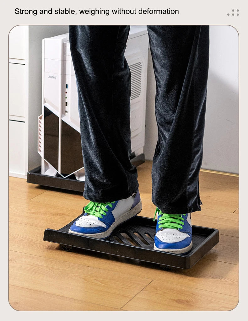 Adjustable Computer Tower Stand PC Stand for Most Desktop Towers  Elevate and Organize Your Computer Tower with Desktop Stand