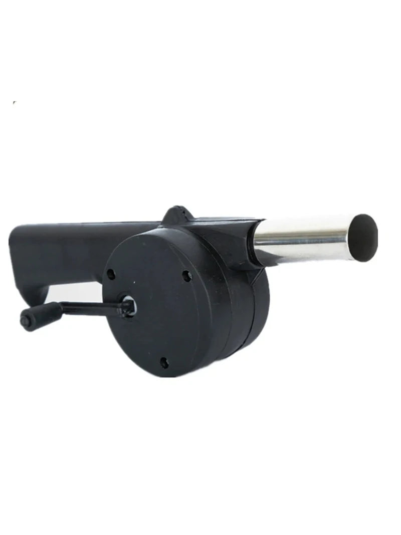 Bbq Fan Outdoor Barbecue Hand-cranked Air Blower Portable Grill Fire Bellows Tool Picnic Camping Fans Kitchen Tools