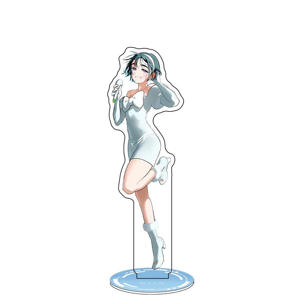 Alien Stage Japanese Anime Peripherals Acrylic Stand Collectible Desk Ornaments Creative Birthday Gift for Boyfriend Boy Toy