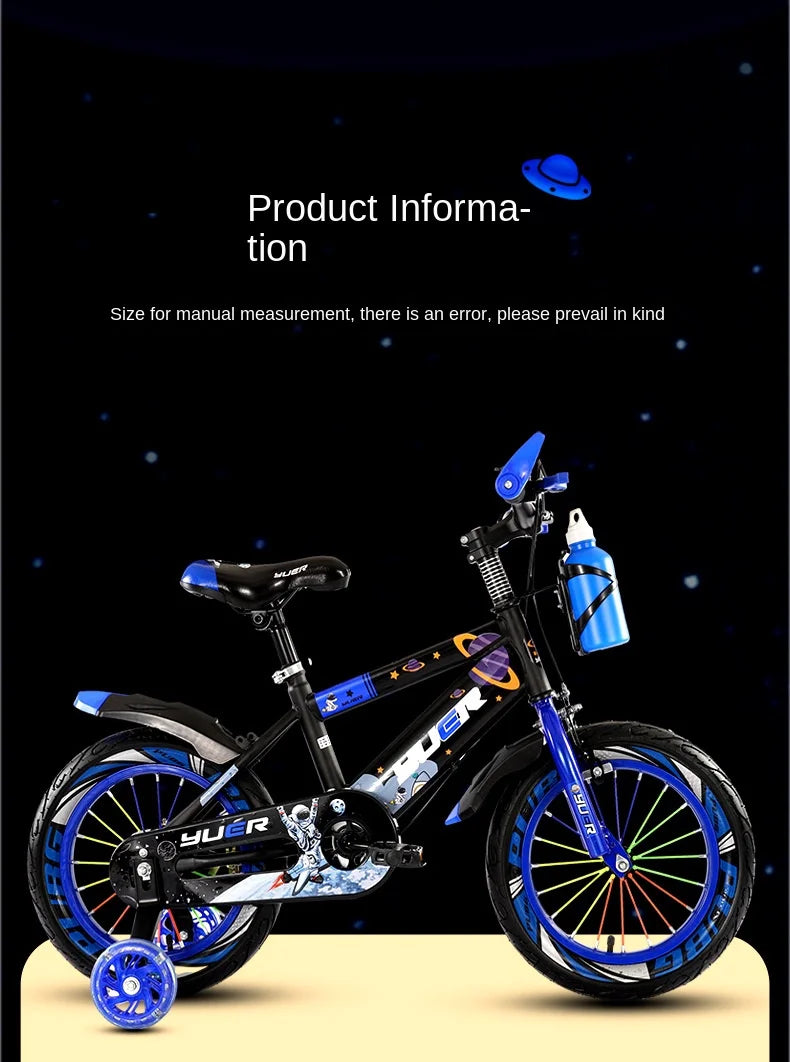 Children's Bicycles14-16-18 Inches Children's Bike With Adjustable Lifting And Lowering New Model For Children's Mountain Bikes