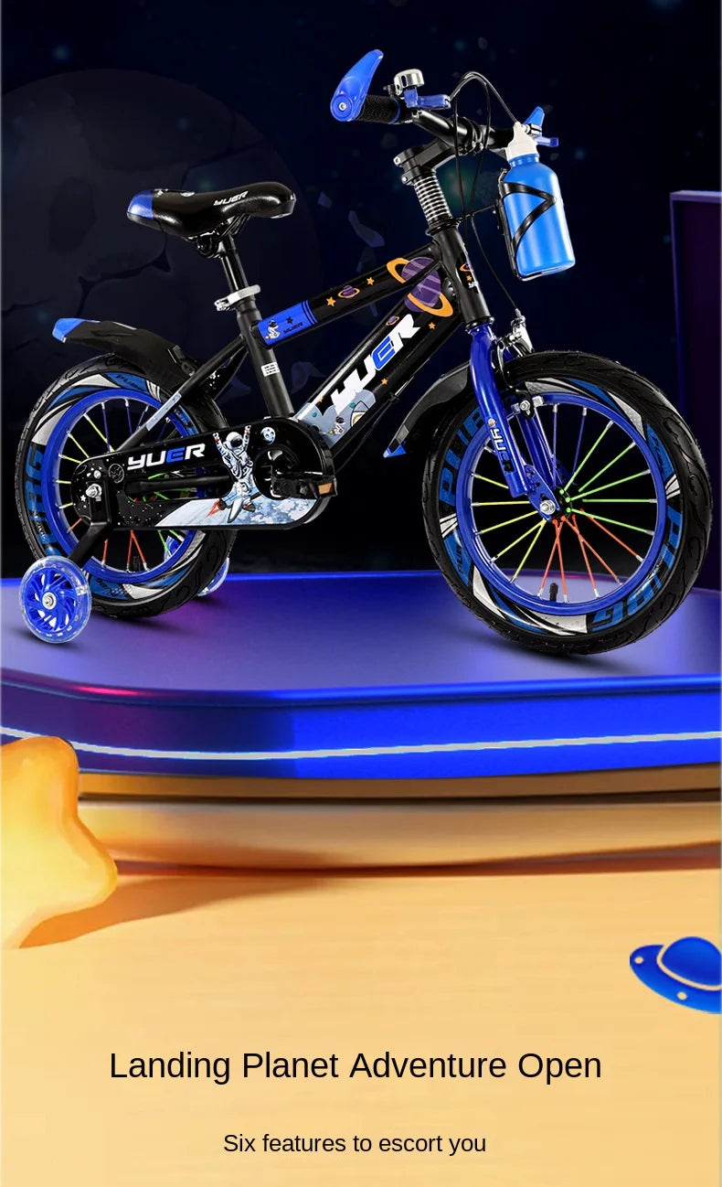 Children's Bicycles14-16-18 Inches Children's Bike With Adjustable Lifting And Lowering New Model For Children's Mountain Bikes