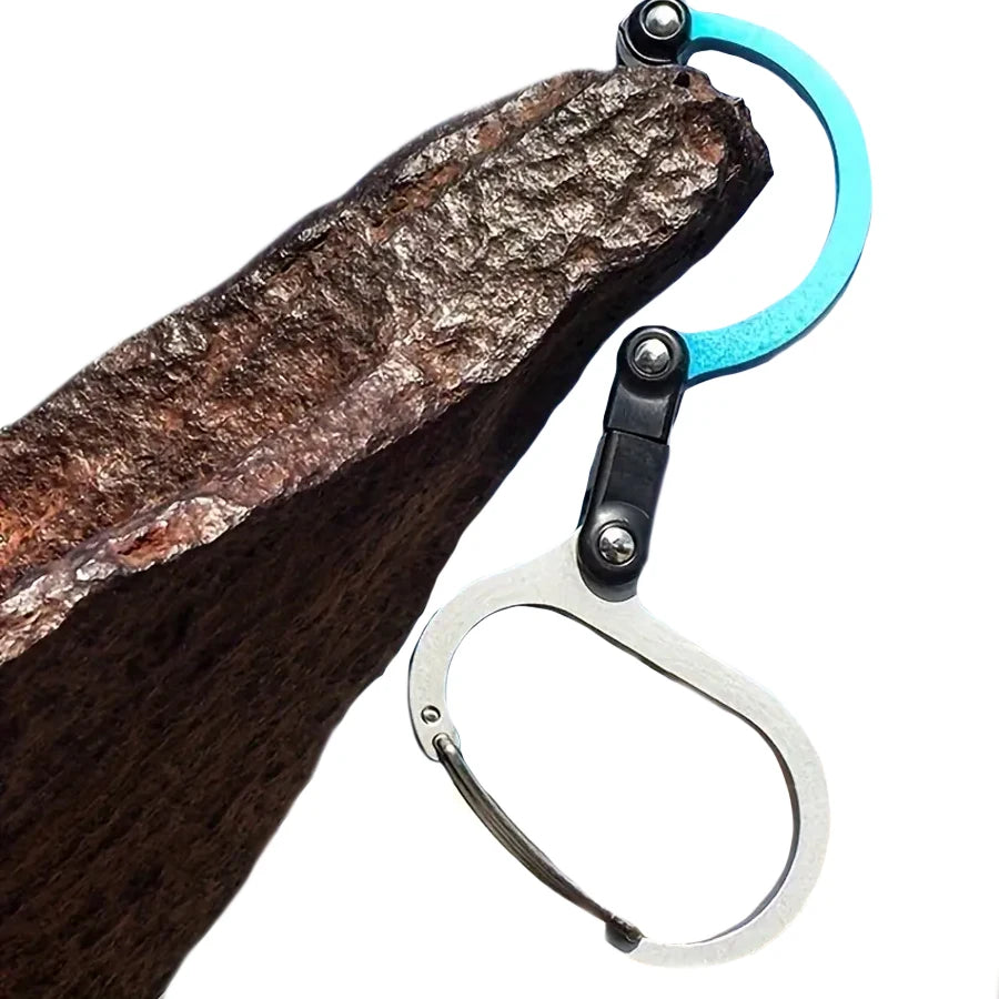 Camping Hybrid Gear Clip - Multifunctional Hybrid Gear Clip,360 Degree Swivel Hook,Strong Buckle,Camping Hiking Backpack Outdoor