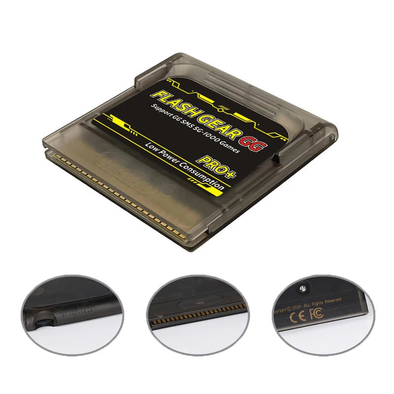 Flash Gear GG 1000+Game Gear Flash GG Pro Flash Gear Pro+GG Game Cart Game Gear Cart For Sega Accesories