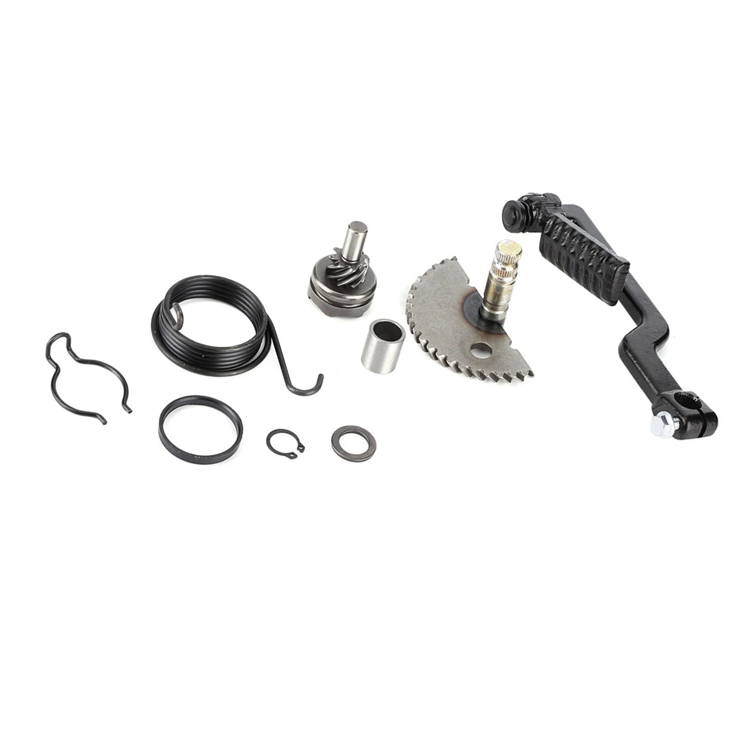 Motorcycle Starter Lever Shaft Gear Assembly Kit Replacement For GY6 49CC 50CC 80CC 100CC Scooter Motorcycles Accessories