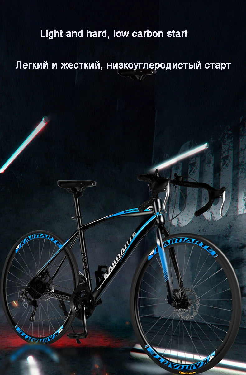 Road Bike, High Carbon Steel, Adult Bicycle, 21 Speed, 700C, Best-Selling, Various Colors Available