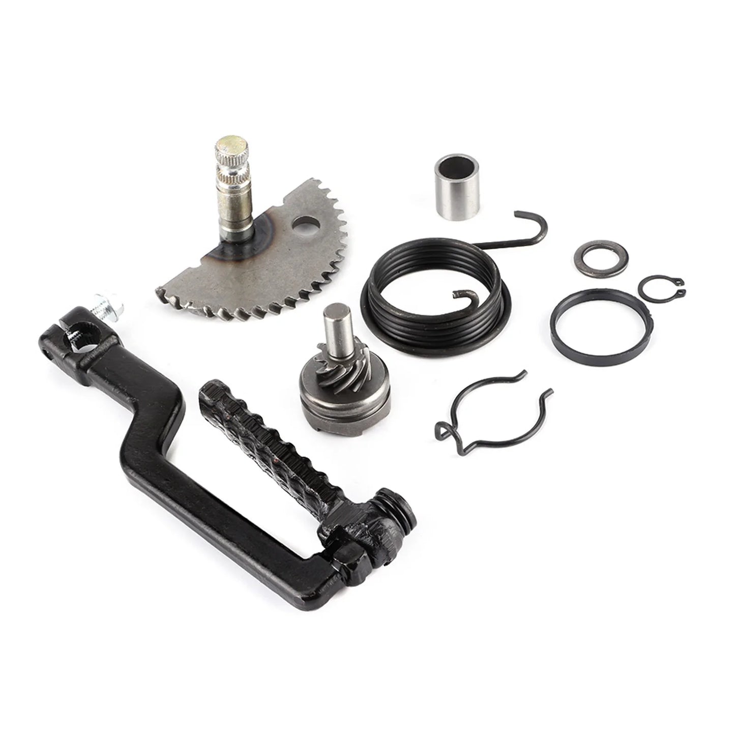 Motorcycle Starter Lever Shaft Gear Assembly Kit Replacement For GY6 49CC 50CC 80CC 100CC Scooter Motorcycles Accessories