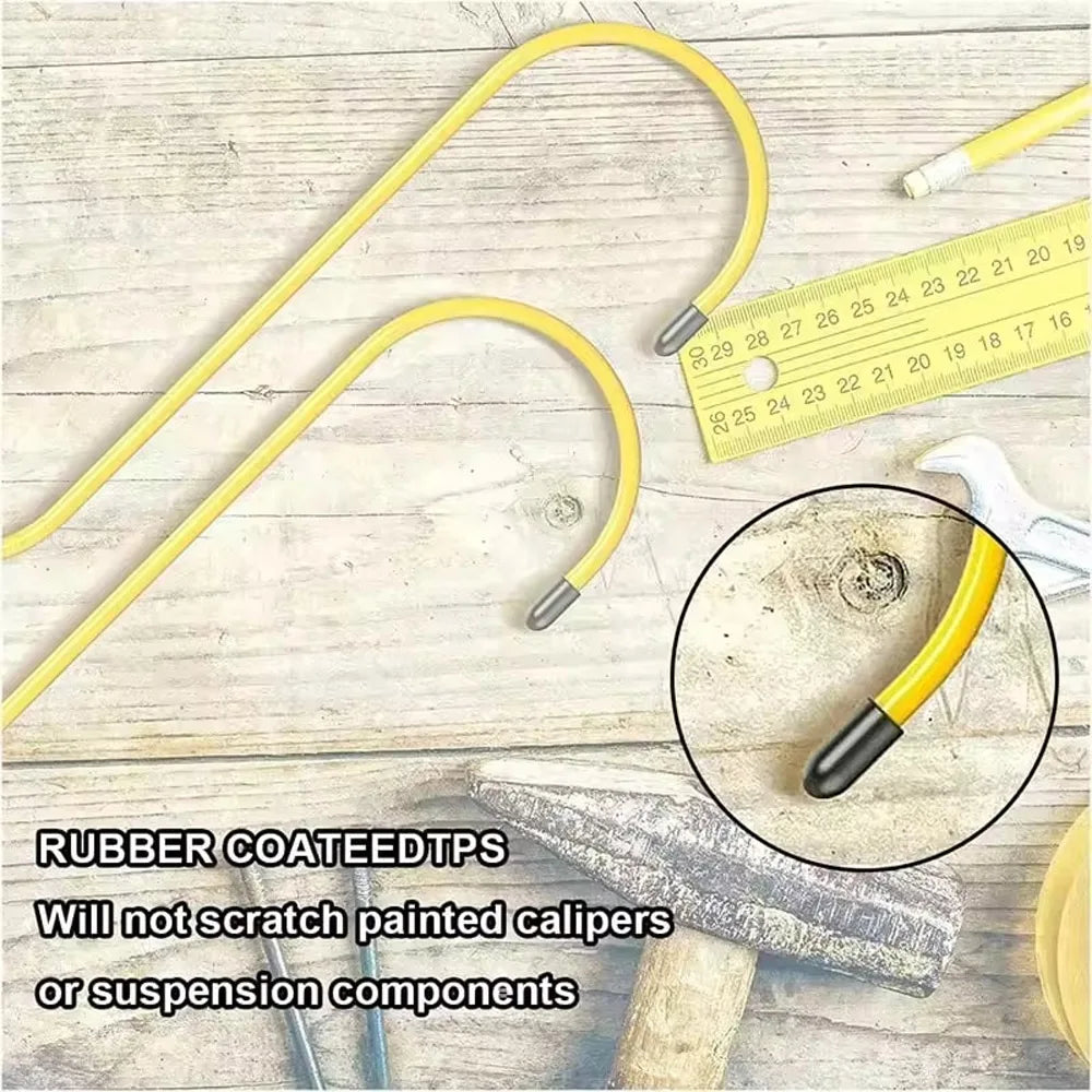 Car Caliper S Shape Hanger Hooks Suspension Disc Service Brake Pad Replacement Parts Help Compress Piston Repair Tool for Auto