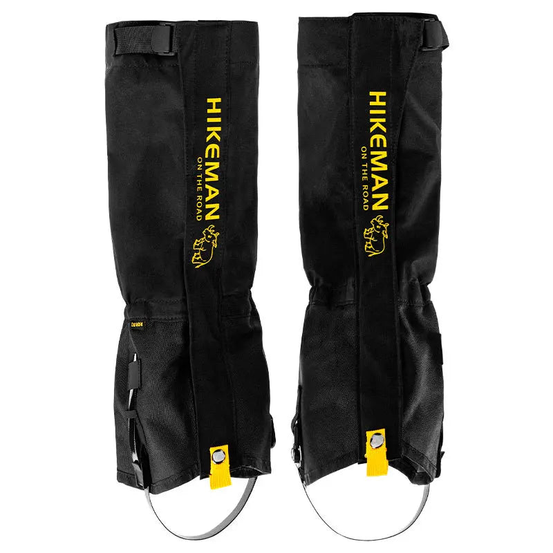 HIKEMAN Outdoor Leg Gaiters for Hiking Skiing Snow Sand Protection Durable Unisex Trekking Camping Gear