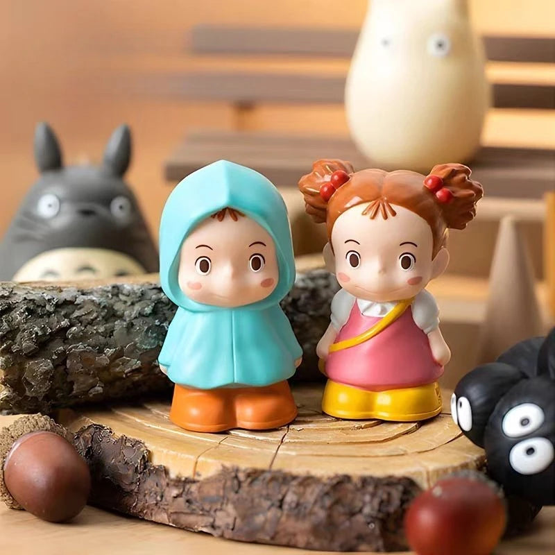 New Hot Anime Cartoon Peripheral Blind Box Trendy Toy Figurine Office Desk Bedroom Bedside Table Decor Students Birthday Gifts